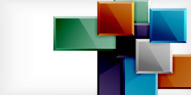 Kare şekilli soyut geometri. Duvar Kağıdı, Sancak, Arkaplan, Kart, Kitap İllüstrasyonu, İniş Sayfası