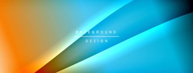 Parlak gökkuşağı stili renk eğrisi ve yuvarlak çizgi arkaplanı. Vector Illustration Duvar kağıdı, bayrak, illüstrasyon, iniş sayfası