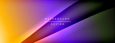 Parlak gökkuşağı stili renk eğrisi ve yuvarlak çizgi arkaplanı. Vector Illustration Duvar kağıdı, bayrak, illüstrasyon, iniş sayfası