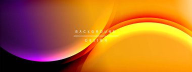 Parlak gökkuşağı stili renk eğrisi ve yuvarlak çizgi arkaplanı. Vector Illustration Duvar kağıdı, bayrak, illüstrasyon, iniş sayfası