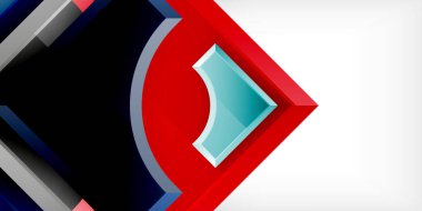 Yuvarlak elementli ok. Renkli geometrik şekiller arka plan. Duvar Kağıdı, Sancak, Arkaplan, Kart, Kitap İllüstrasyonu, İniş Sayfası