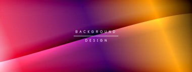 Parlak gökkuşağı stili renk eğrisi ve yuvarlak çizgi arkaplanı. Vector Illustration Duvar kağıdı, bayrak, illüstrasyon, iniş sayfası