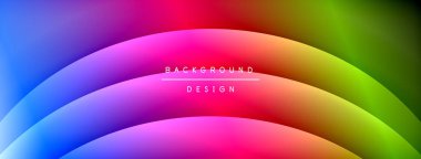 Gradient and shadow wave line geometric background. Vector Illustration For Wallpaper, Banner, Background, Card, Book Illustration, landing page clipart