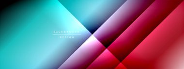 Gölge ve ışıktan oluşan çizgileri olan renkli bir eğim. Yaratıcı arkaplan