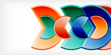 Cam yansıtıcı geometrik yuvarlak arka plan şekilleri. Duvar Kağıdı, Sancak, Arkaplan, Kart, Kitap İllüstrasyonu, İniş Sayfası