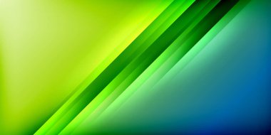 Dinamik gölge çizgileri geometrik şekiller