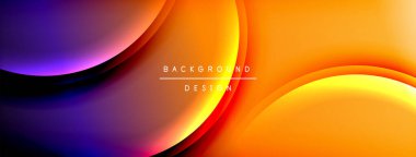 Parlak gökkuşağı stili renk eğrisi ve yuvarlak çizgi arkaplanı. Vector Illustration Duvar kağıdı, bayrak, illüstrasyon, iniş sayfası