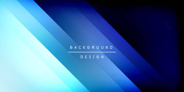 Dinamik gölge çizgileri geometrik şekiller