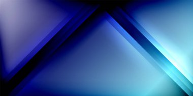 Dinamik gölge çizgileri geometrik şekiller