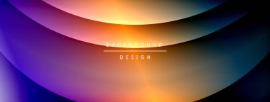 Parlak gökkuşağı stili renk eğrisi ve yuvarlak çizgi arkaplanı. Vector Illustration Duvar kağıdı, bayrak, illüstrasyon, iniş sayfası