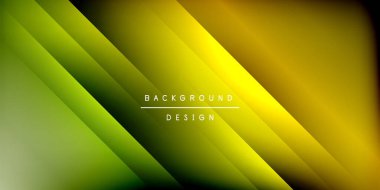 Dinamik gölge çizgileri geometrik şekiller