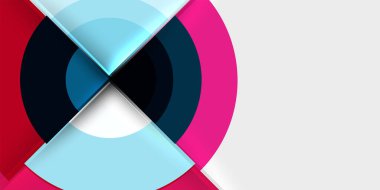 Tekno daireler ve yarı daireler. Duvar Kağıdı, Sancak, Arkaplan, Kart, Kitap İllüstrasyonu, İniş Sayfası