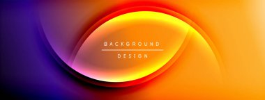 Parlak gökkuşağı stili renk eğrisi ve yuvarlak çizgi arkaplanı. Vector Illustration Duvar kağıdı, bayrak, illüstrasyon, iniş sayfası