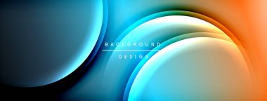 Parlak gökkuşağı stili renk eğrisi ve yuvarlak çizgi arkaplanı. Vector Illustration Duvar kağıdı, bayrak, illüstrasyon, iniş sayfası