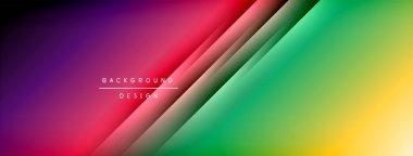 Işık gölge çizgileri dinamik eğimli arkaplan