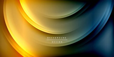 Dinamik gölge çizgileri geometrik şekiller