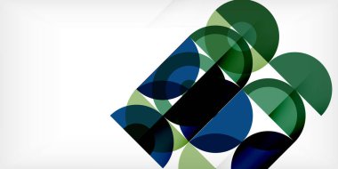 Renkli çember soyut arkaplan. Duvar kağıdı, afiş, sunum, arkaplan şablonu