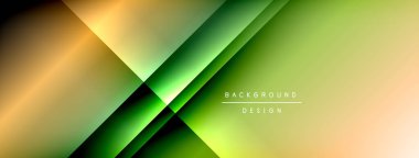 Gölge ve ışıktan oluşan çizgileri olan renkli bir eğim. Yaratıcı arkaplan