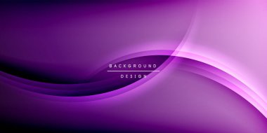 Gölge çizgileri olan etkileyici bir poster. Özellikler teknolojisi, minimalist ve iş temaları, parlak canlı renk şemaları