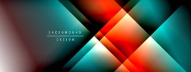 Işık gölge çizgileri dinamik eğimli arkaplan