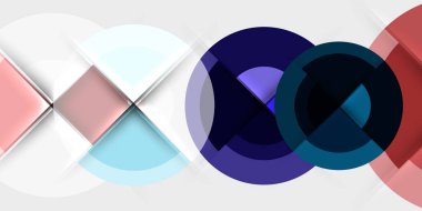 Çember ve yarım daire geometrik arka plan. Duvar Kağıdı, Sancak, Arkaplan, Kart, Kitap İllüstrasyonu, İniş Sayfası