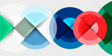 Tekno daireler ve yarı daireler. Duvar Kağıdı, Sancak, Arkaplan, Kart, Kitap İllüstrasyonu, İniş Sayfası