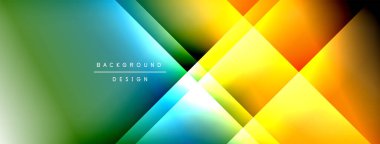 Işık gölge çizgileri dinamik eğimli arkaplan