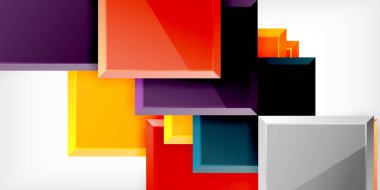 Cam oyuncak stili kare şekiller soyut tasarım. Duvar Kağıdı, Sancak, Arkaplan, Kart, Kitap İllüstrasyonu, İniş Sayfası