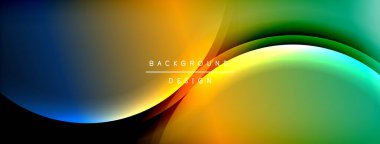 Gradyan ve gölge dalga çizgisi geometrik arkaplan. Duvar Kağıdı, Sancak, Arkaplan, Kart, Kitap İllüstrasyonu, İniş Sayfası