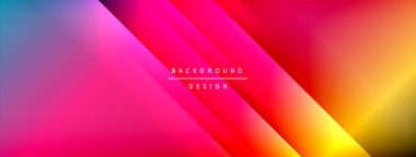 Gölge ve ışıktan oluşan çizgileri olan renkli bir eğim. Yaratıcı arkaplan