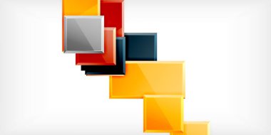 Cam oyuncak stili kare şekiller soyut tasarım. Duvar Kağıdı, Sancak, Arkaplan, Kart, Kitap İllüstrasyonu, İniş Sayfası