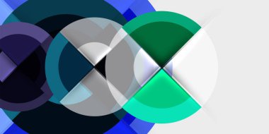 Çember ve yarım daire geometrik arka plan. Duvar Kağıdı, Sancak, Arkaplan, Kart, Kitap İllüstrasyonu, İniş Sayfası