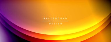 Parlak gökkuşağı stili renk eğrisi ve yuvarlak çizgi arkaplanı. Vector Illustration Duvar kağıdı, bayrak, illüstrasyon, iniş sayfası