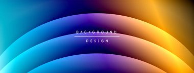 Parlak gökkuşağı stili renk eğrisi ve yuvarlak çizgi arkaplanı. Vector Illustration Duvar kağıdı, bayrak, illüstrasyon, iniş sayfası