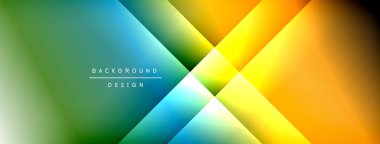 Işık gölge çizgileri dinamik eğimli arkaplan