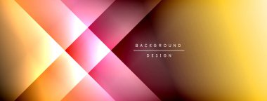 Gölge ve ışıktan oluşan çizgileri olan renkli bir eğim. Yaratıcı arkaplan