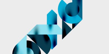 Dinamik geometrik bir kompozisyonda daireler, çizgiler ve üçgenler içeren modern soyut bir arkaplan. Tarz, teknoloji veya yaratıcı temalı tasarımlar için mükemmel.