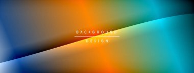 Parlak gökkuşağı stili renk eğrisi ve yuvarlak çizgi arkaplanı. Vector Illustration Duvar kağıdı, bayrak, illüstrasyon, iniş sayfası