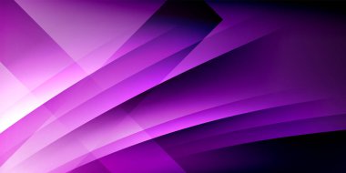 Gölge çizgileri olan etkileyici bir poster. Özellikler teknolojisi, minimalist ve iş temaları, parlak canlı renk şemaları