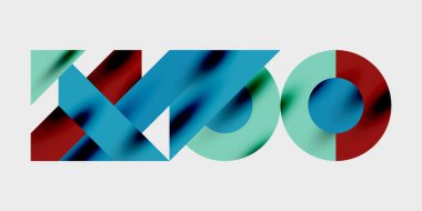 Dinamik geometrik bir kompozisyonda daireler, çizgiler ve üçgenler içeren modern soyut bir arkaplan. Tarz, teknoloji veya yaratıcı temalı tasarımlar için mükemmel.