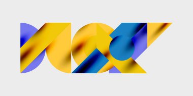 Dinamik geometrik bir kompozisyonda daireler, çizgiler ve üçgenler içeren modern soyut bir arkaplan. Tarz, teknoloji veya yaratıcı temalı tasarımlar için mükemmel.