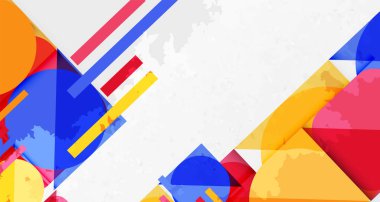 Çemberler, kareler ve çizgilerle geometrik arkaplandaki tahıllı leke dokusu. Duvar Kağıdı, Sancak, Arkaplan, Kart, Kitap İllüstrasyonu, İniş Sayfası