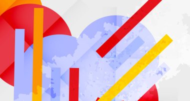 Çemberler, kareler ve çizgilerle geometrik arkaplandaki tahıllı leke dokusu. Duvar Kağıdı, Sancak, Arkaplan, Kart, Kitap İllüstrasyonu, İniş Sayfası