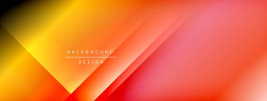 Gölge ve ışıktan oluşan çizgileri olan renkli bir eğim. Yaratıcı arkaplan