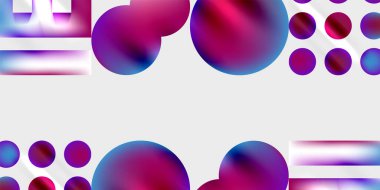 Çemberler ve üçgenler modern sanat. Duvar Kağıdı, Sancak, Arkaplan, Kart, Kitap İllüstrasyonu, İniş Sayfası