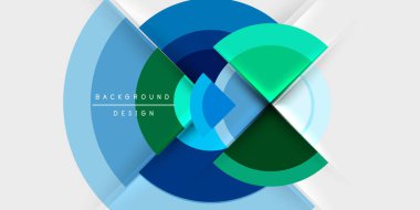 Tekno daireler ve yarı daireler. Duvar Kağıdı, Sancak, Arkaplan, Kart, Kitap İllüstrasyonu, İniş Sayfası