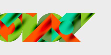 Dinamik geometrik bir kompozisyonda daireler, çizgiler ve üçgenler içeren modern soyut bir arkaplan. Tarz, teknoloji veya yaratıcı temalı tasarımlar için mükemmel.