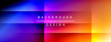 Gölge ve ışıktan oluşan çizgileri olan renkli bir eğim. Yaratıcı arkaplan