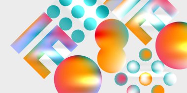 Çemberler ve üçgenler modern sanat. Duvar Kağıdı, Sancak, Arkaplan, Kart, Kitap İllüstrasyonu, İniş Sayfası