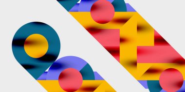 Hareketli soyut arka plan daireleri pürüzsüz gradyanlarla dinamik ve modern bir tasarım yaratıyor. Yaratıcı, teknolojik veya çağdaş temalı projeler için ideal